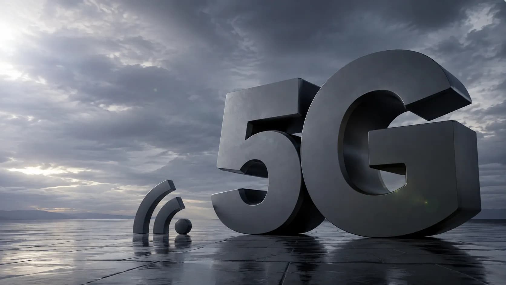 5G ve LTE hücresel bağlantıyı temsil eden görsel