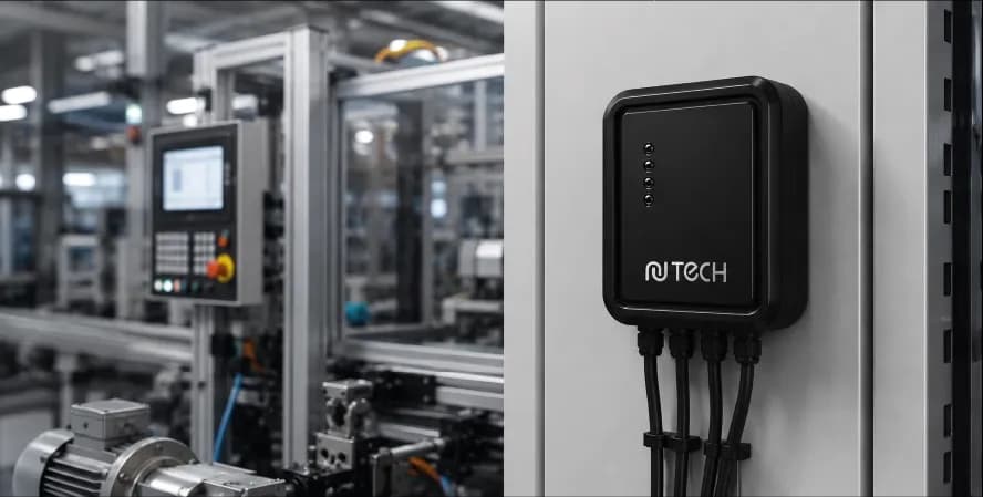 Makine İzleme Modülünün IP67 korumalı ABS gövdesi