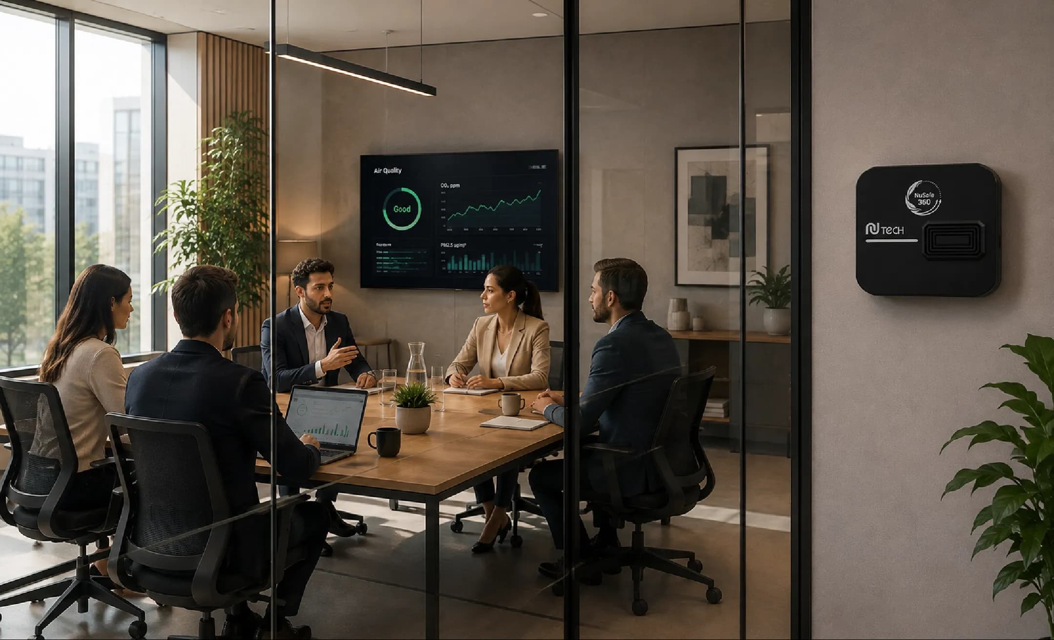 NuSafe360 hava kalitesi sensörü görseli 6