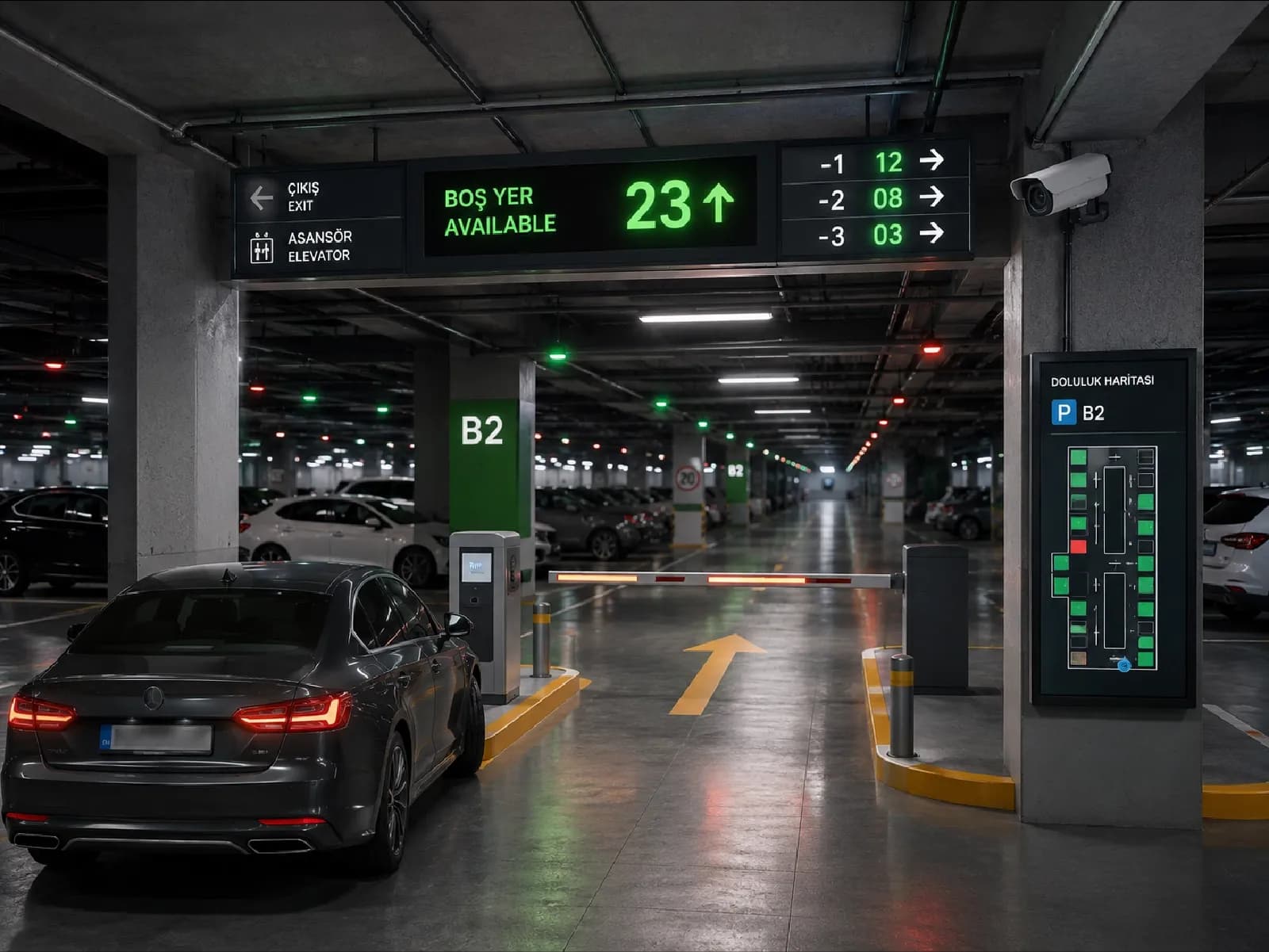 Akıllı Otopark Yönetimi — ANPR Kamerası