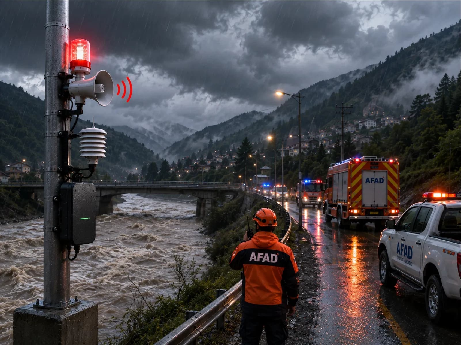 Acil Afet Durumu Yönetimi — Çoklu Tehlike Sensörü