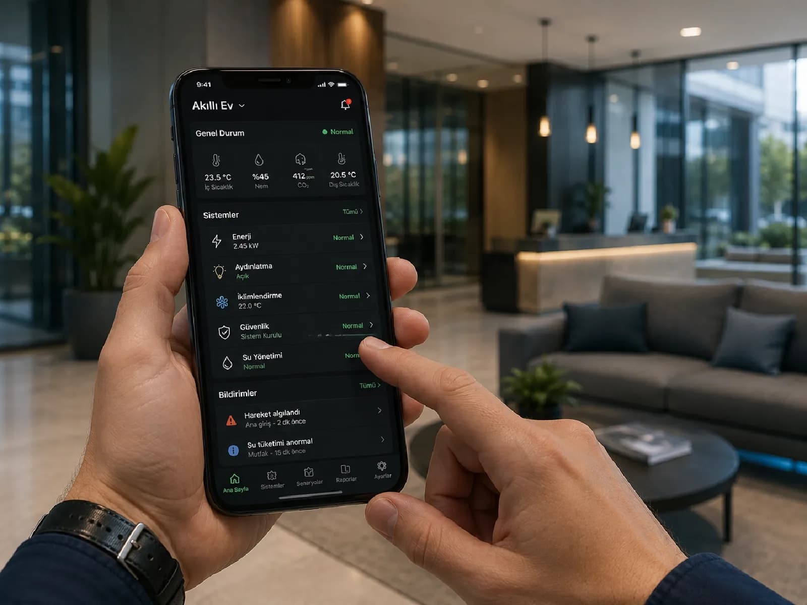 Akıllı Ev Uygulaması — Mobil Uygulama