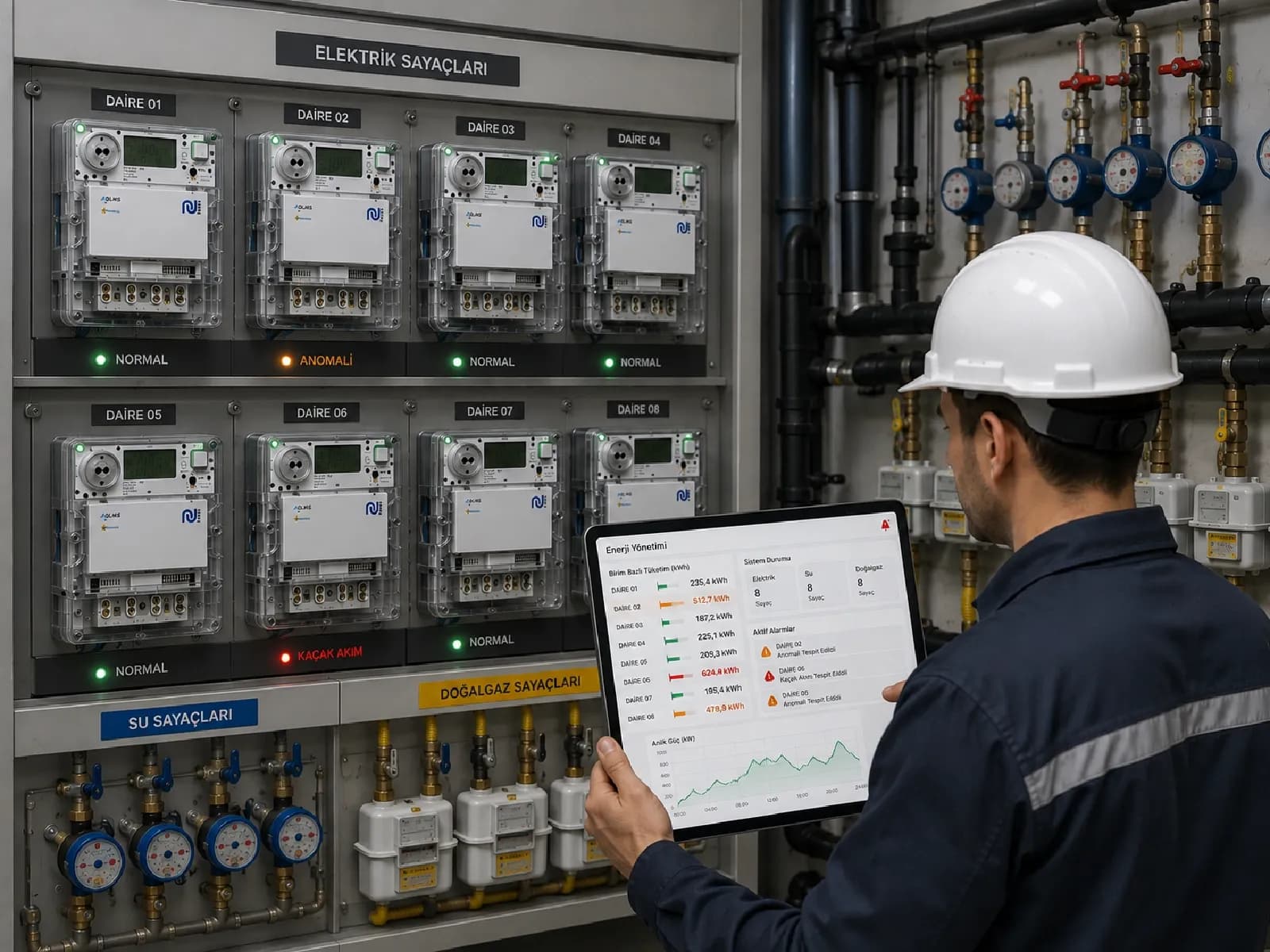 Enerji Yönetimi ve Sayaç Otomasyonu — Sayaç Otomasyonu