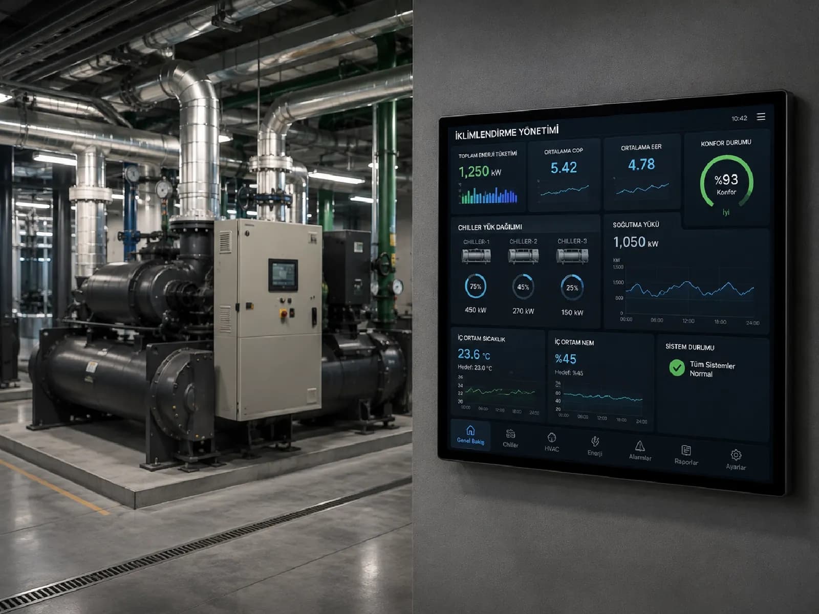 İklimlendirme Yönetimi — HVAC Kontrolörü