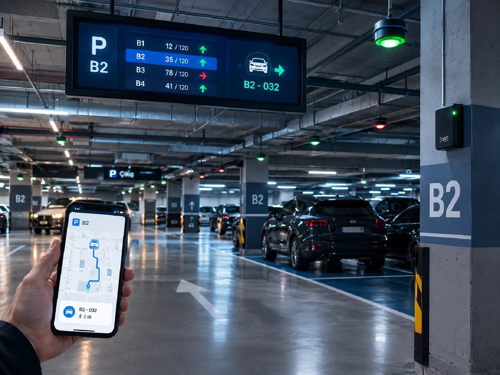 Akıllı Otopark Yönetimi — ANPR Kamerası