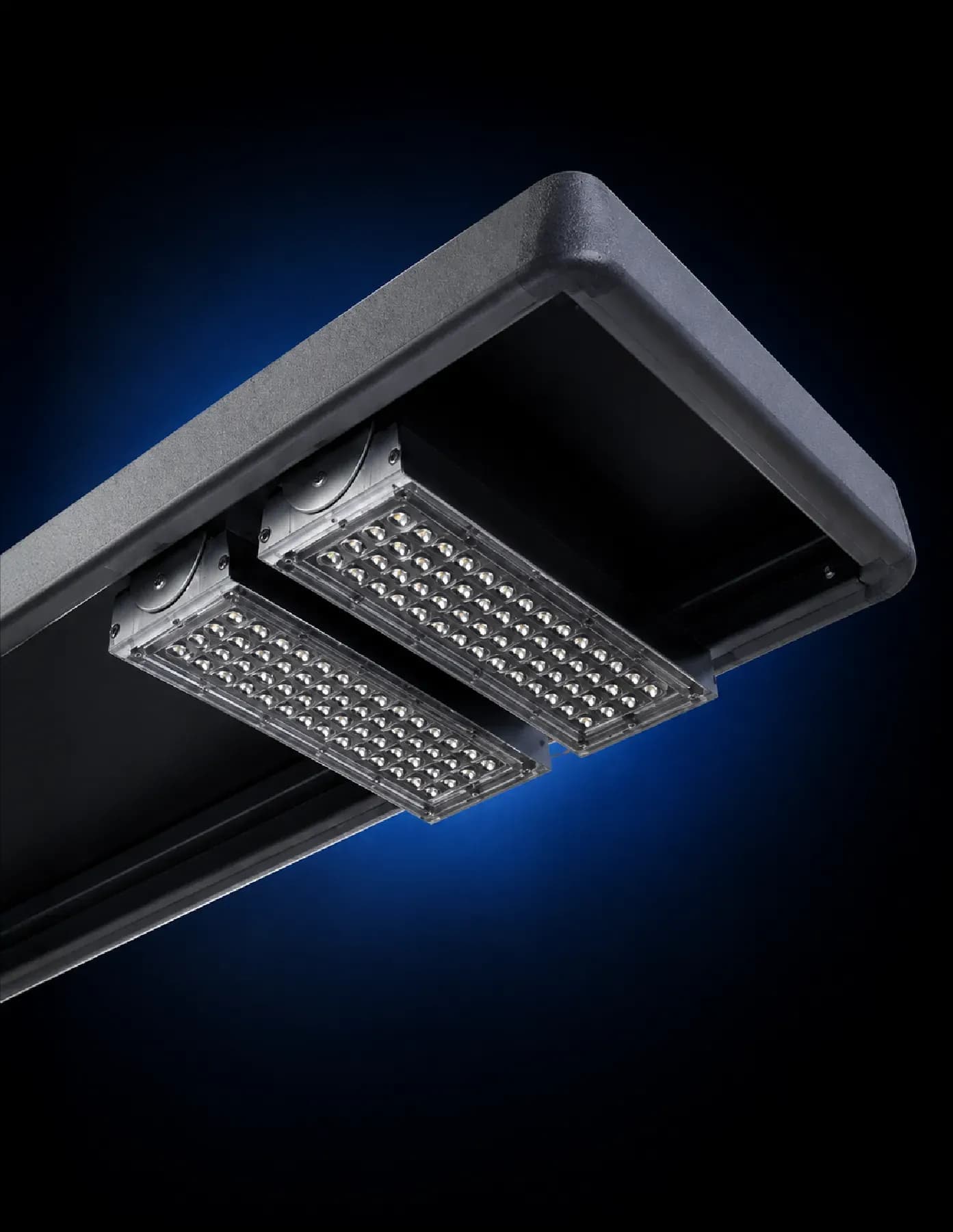 All In One LED optik ünitesinin yakın görünümü