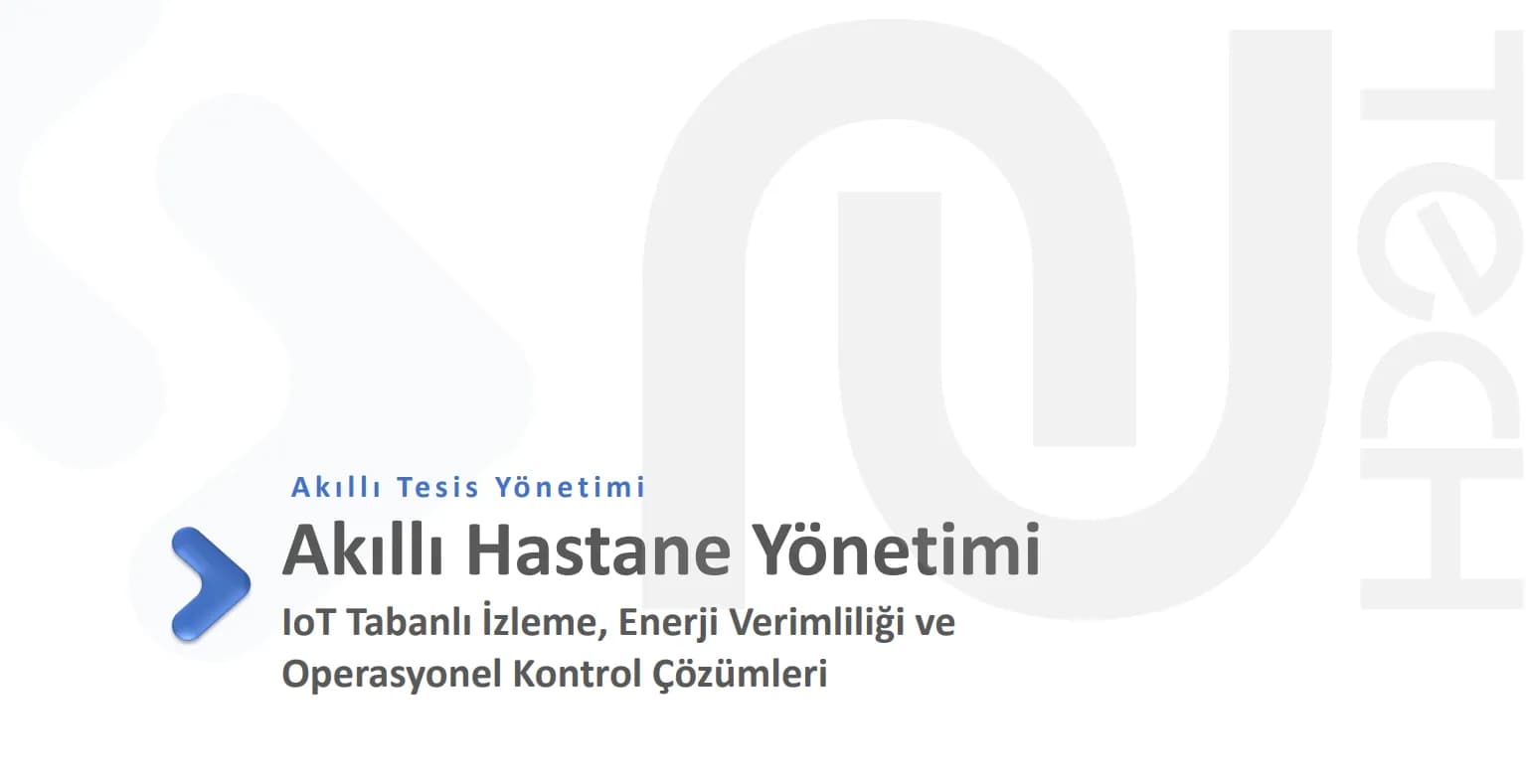 Akıllı Hastane Yönetimi katalog kapağı