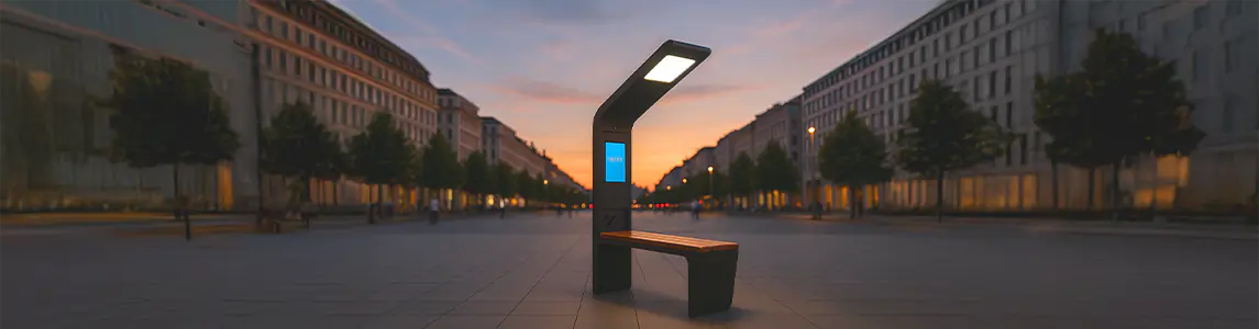 Solar Akıllı Oturma Bankları